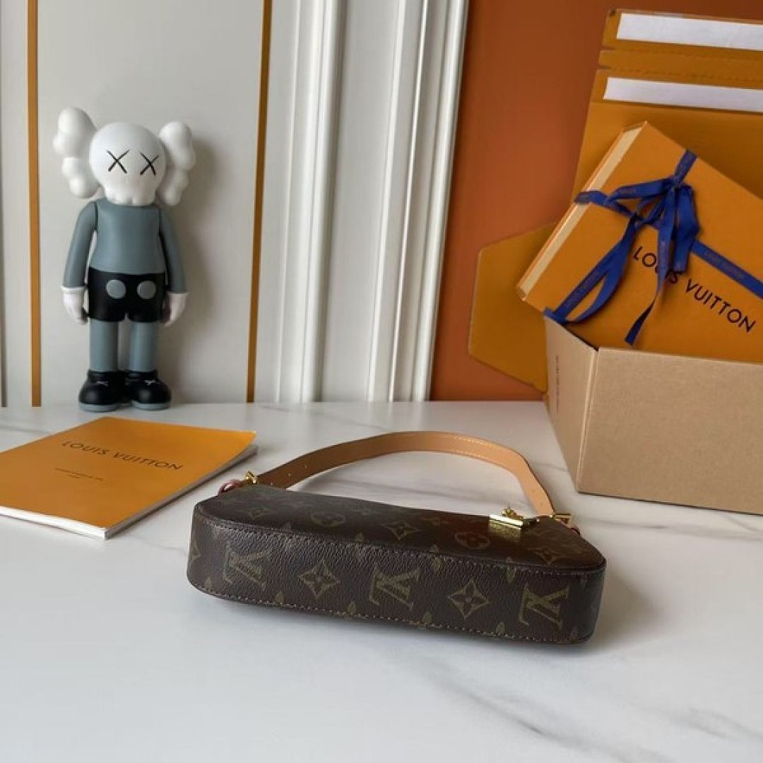 Louis Vuitton Monogram Shoulder Bag — Brown - Image 6
