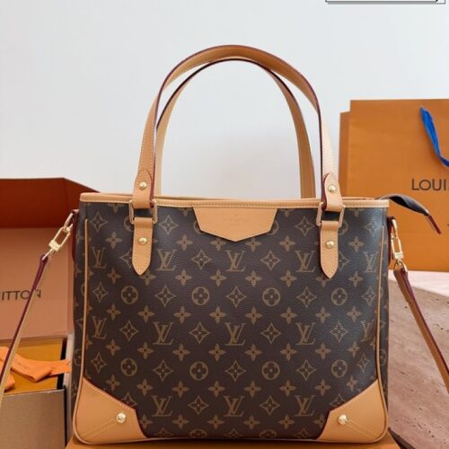 3507dc3a57 Louis Vuitton Estrela-Style Monogram Tote — Brown & Tan