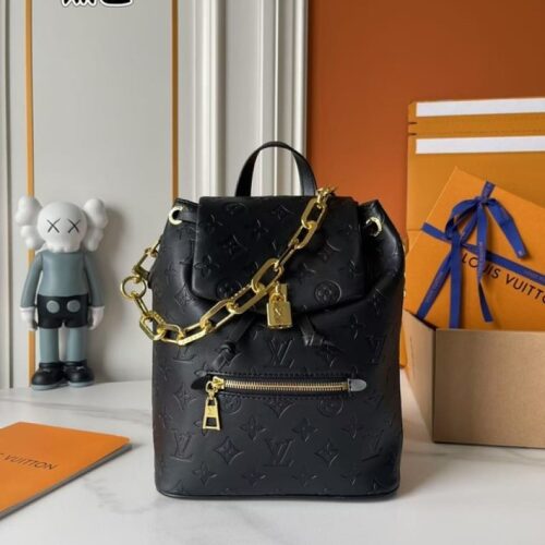 Louis Vuitton Coussin-Style Backpack — Black