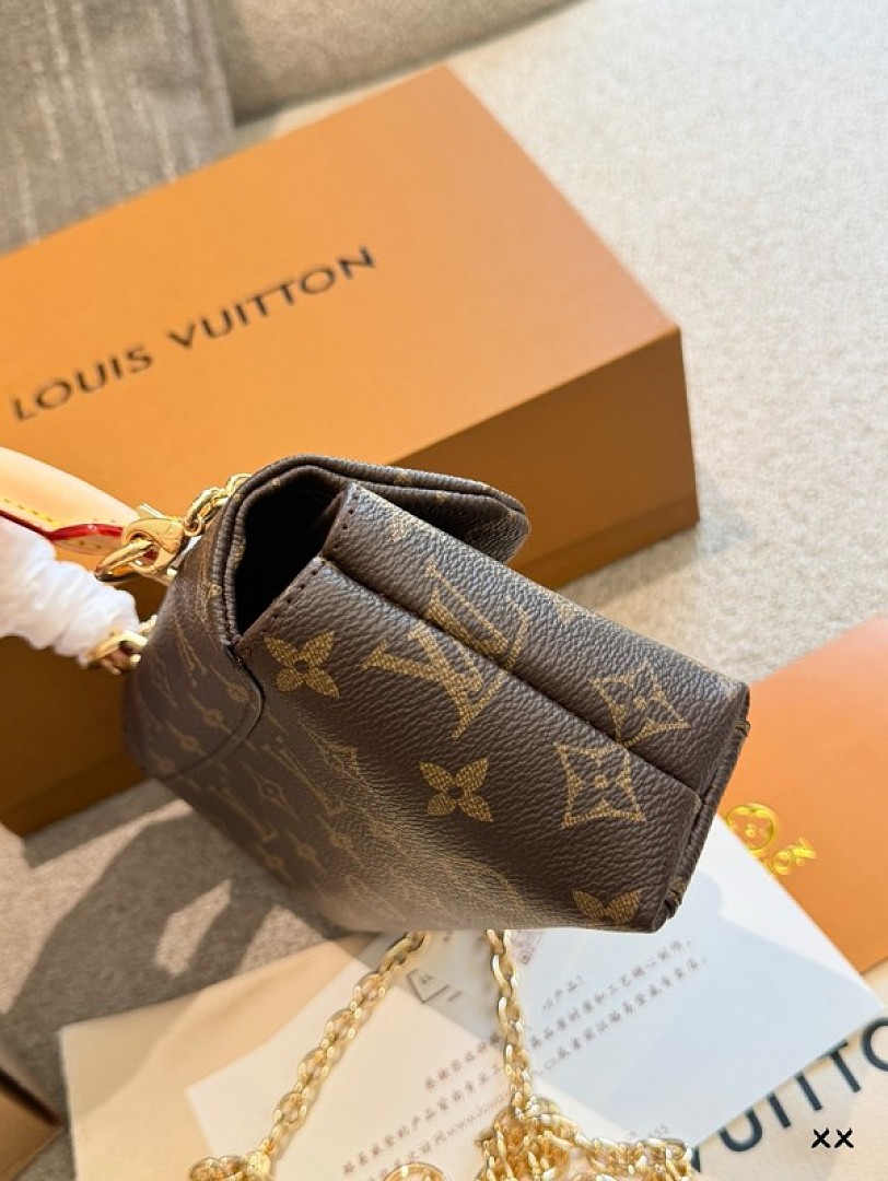 Louis Vuitton Nano Madeleine-Style Monogram Chain Bag — Brown - Image 4