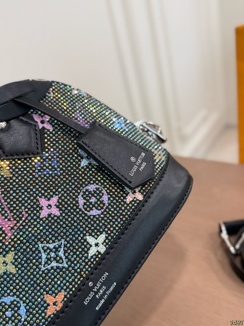 Louis Vuitton Multicolour Monogram Dome Bag — Black & Multicolour - Image 5