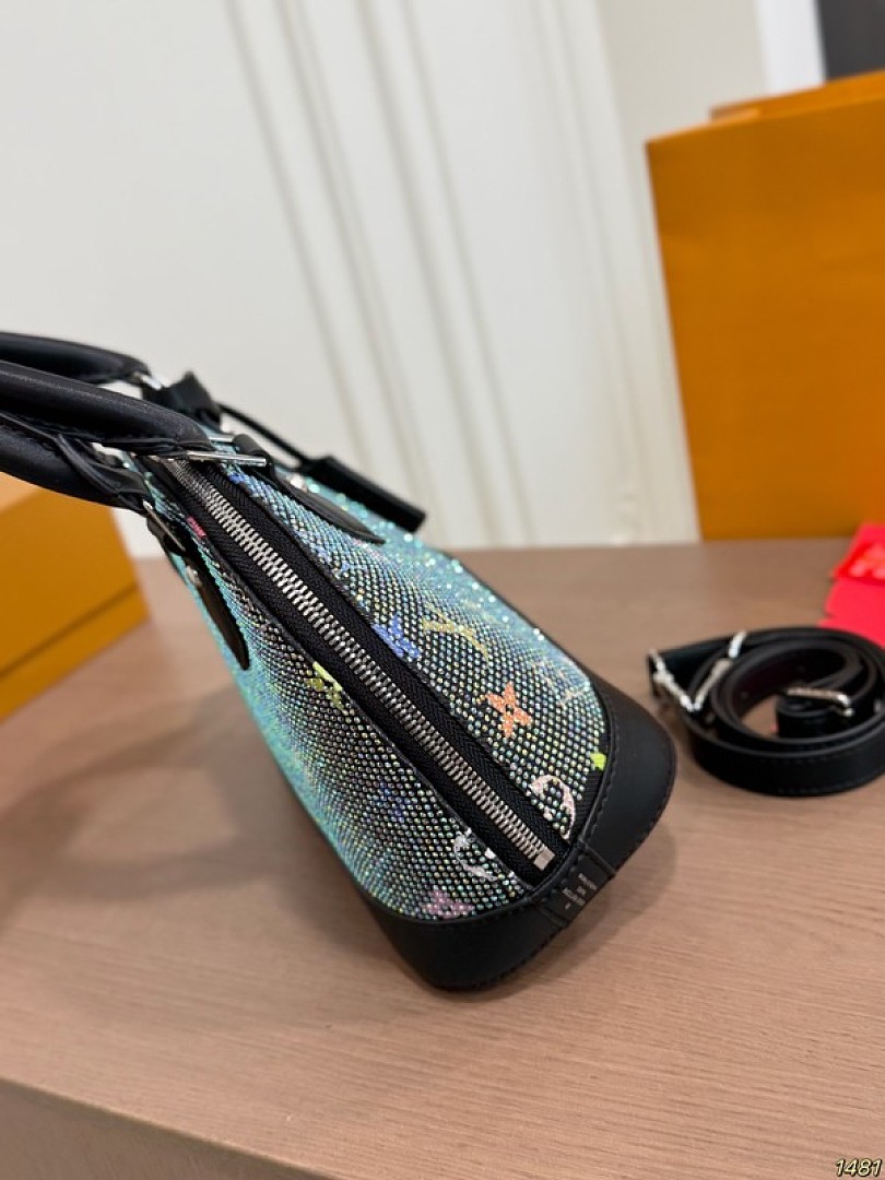 Louis Vuitton Multicolour Monogram Dome Bag — Black & Multicolour - Image 4