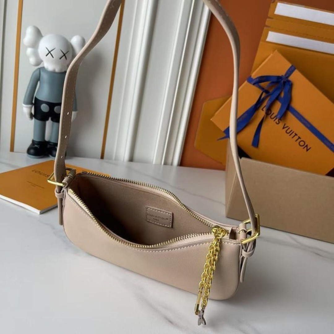 Louis Vuitton Style Shoulder Bag — Taupe - Image 8