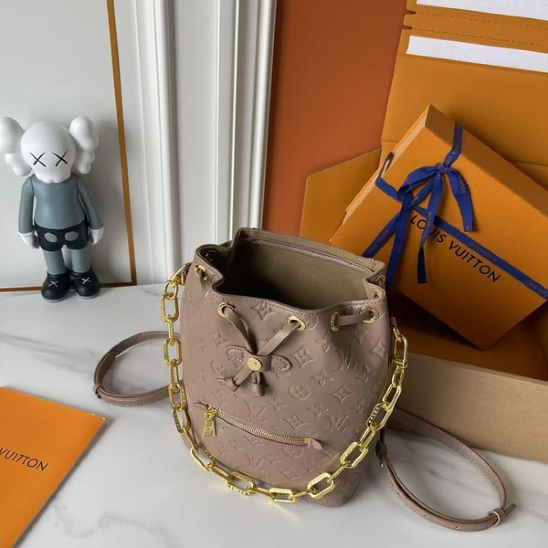 Louis Vuitton Coussin-Style Backpack — Taupe - Image 9