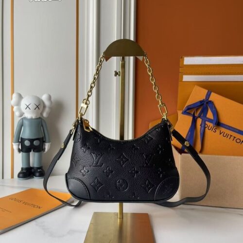 506e227106 Louis Vuitton Boulogne-Style Shoulder Bag — Black Embossed