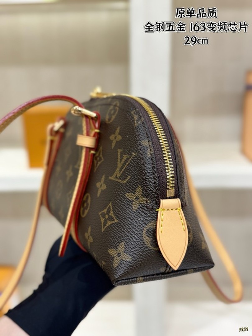 Louis Vuitton Monogram Shoulder Bag — Brown - Image 6