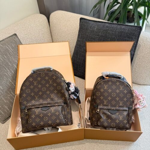 70aceb494f Louis Vuitton Palm Springs-Style Monogram Backpack — Brown
