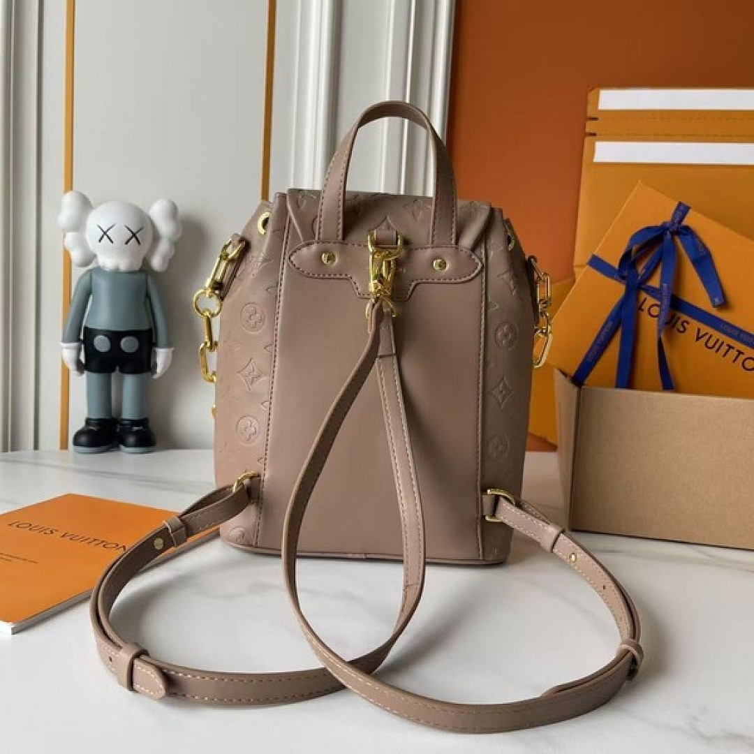 Louis Vuitton Coussin-Style Backpack — Taupe - Image 4
