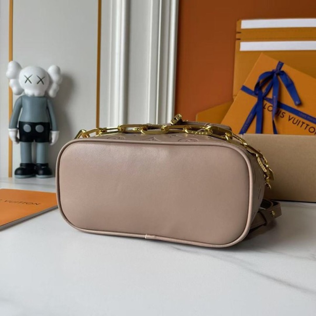 Louis Vuitton Coussin-Style Backpack — Taupe - Image 5