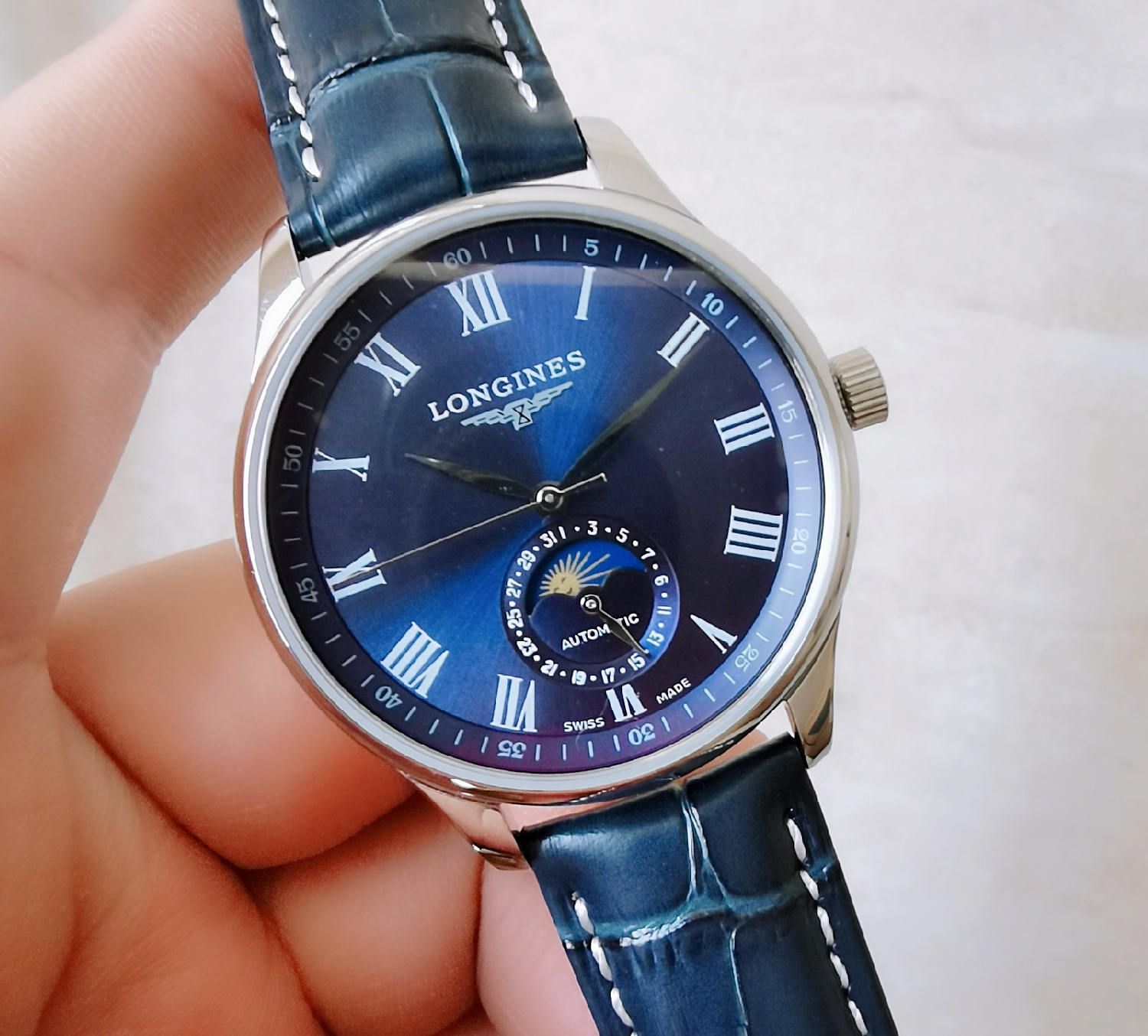 Longines Classic Moonphase 39 mm Watch – IW-0830 - Image 2