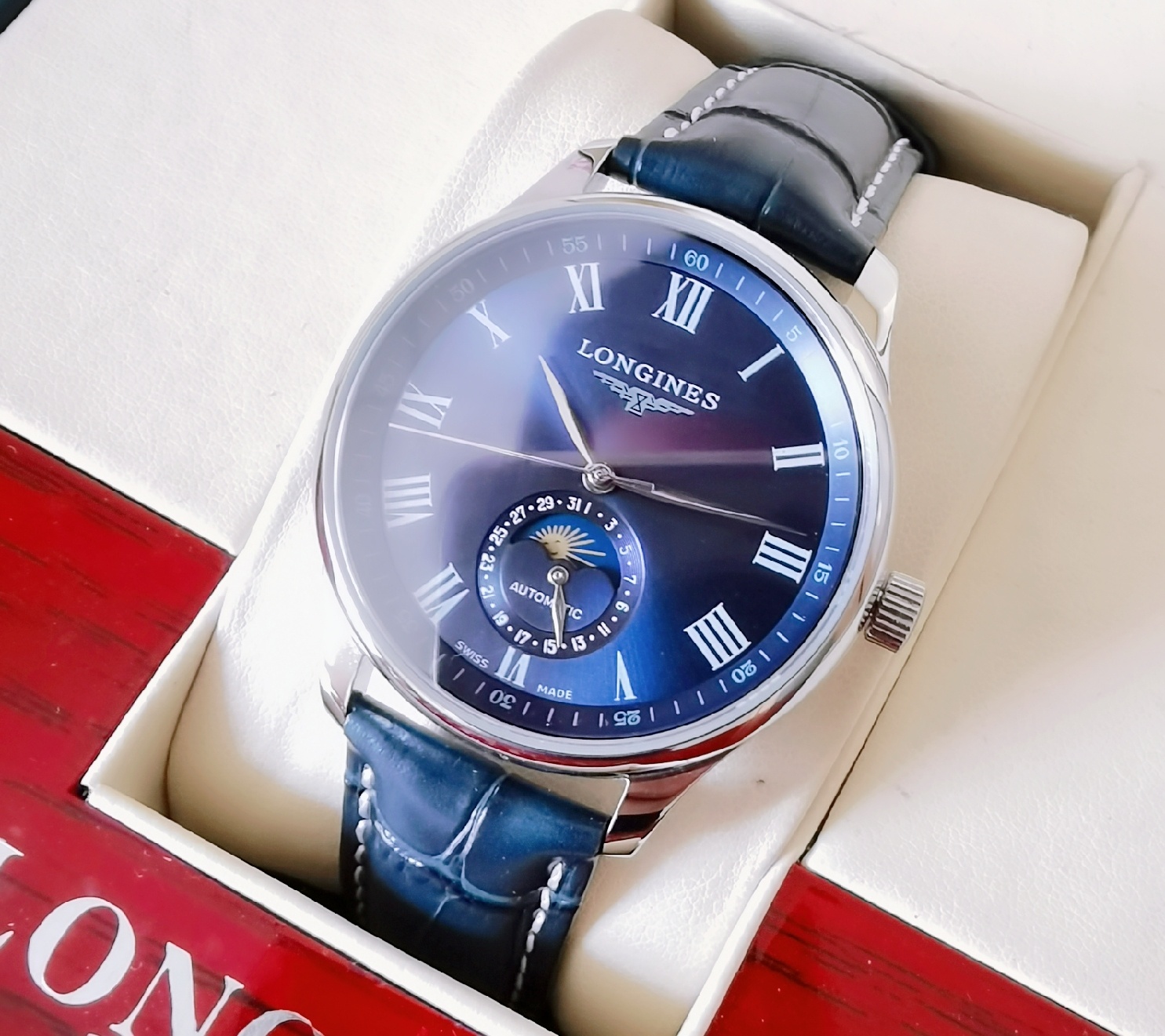Longines Classic Moonphase 39 mm Watch – IW-0830 - Image 5