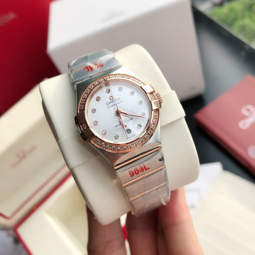 Omega Constellation Diamond-Set Watch – IW-1530 - Image 3