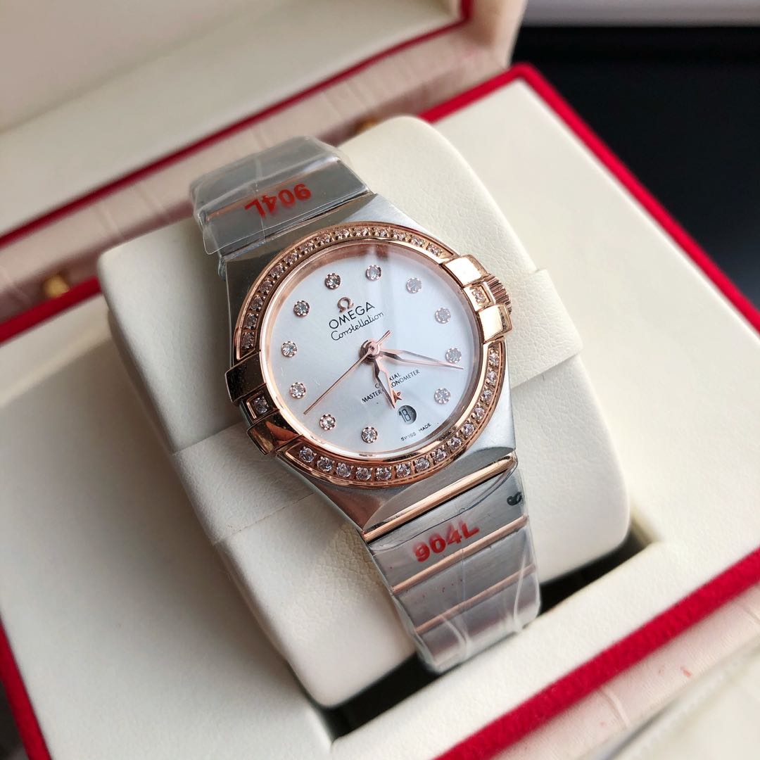 Omega Constellation Diamond-Set Watch – IW-1530 - Image 4