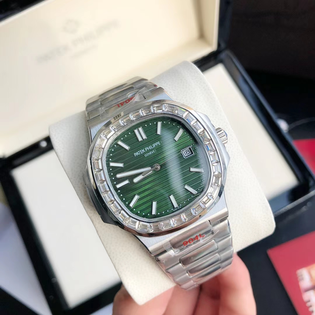 Patek Philippe Nautilus Diamond-Set 40 mm Watch – IW-2723 - Image 3