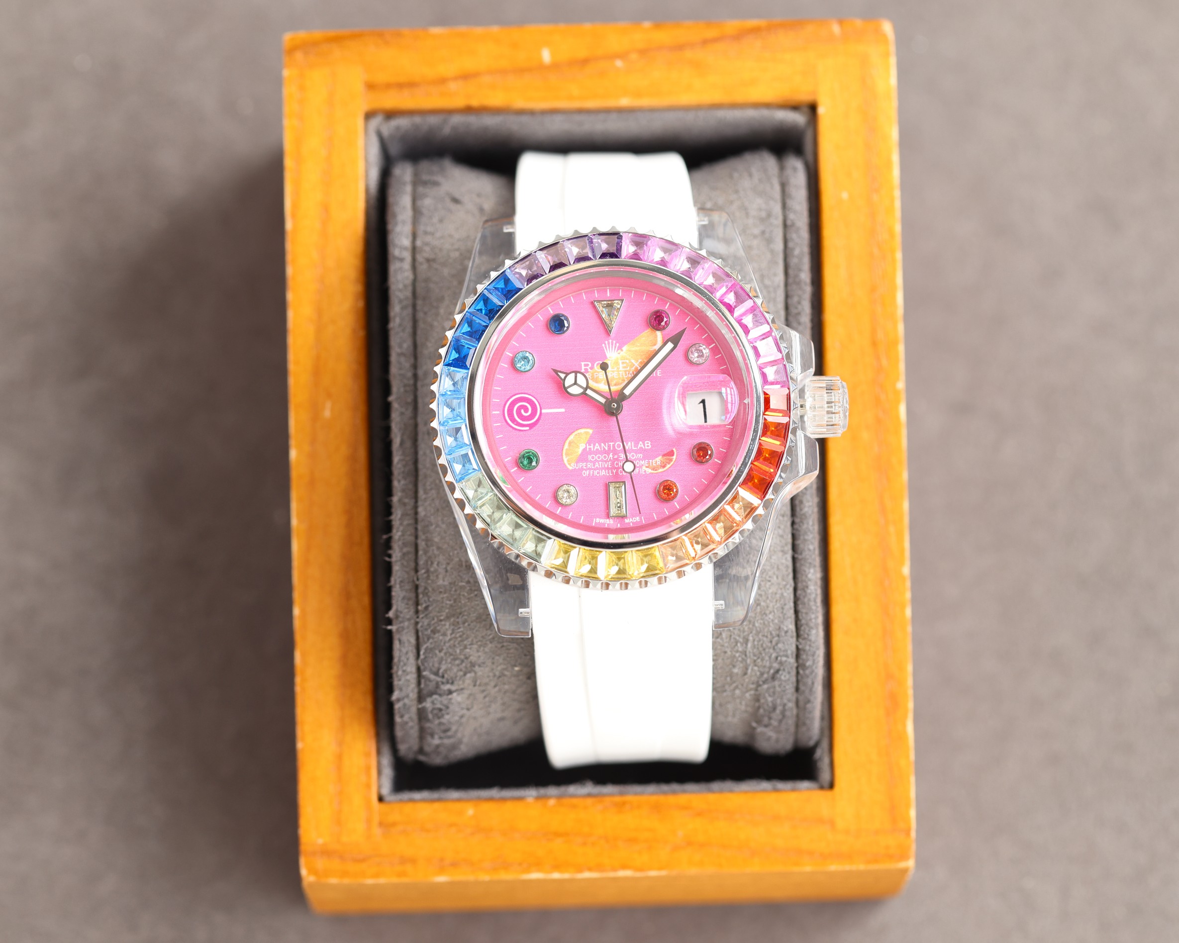 Rolex Submariner Luminous Watch – IW-0265 - Image 3