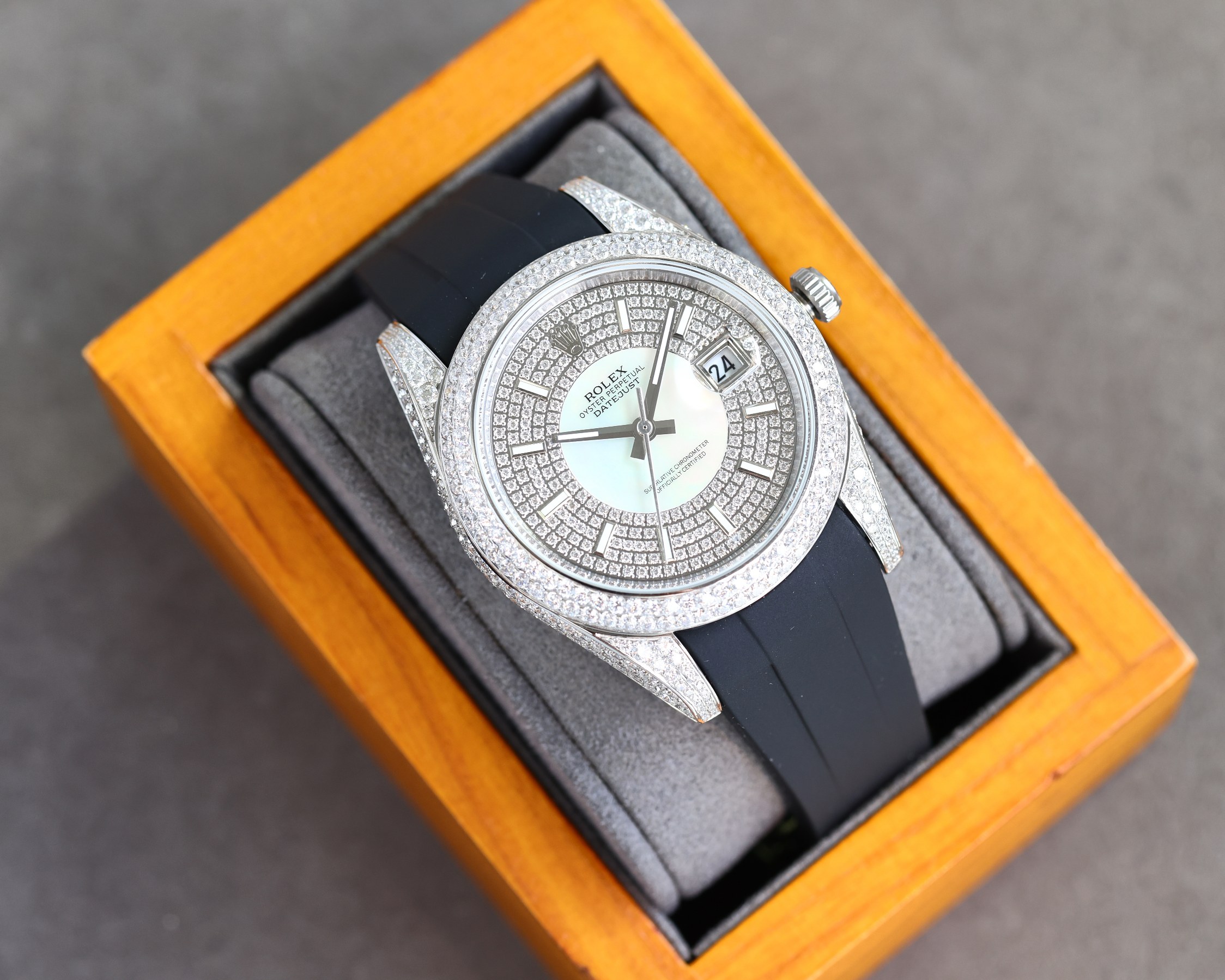 Datejust Diamond-Set 41 mm Watch – IW-3217 - Image 3