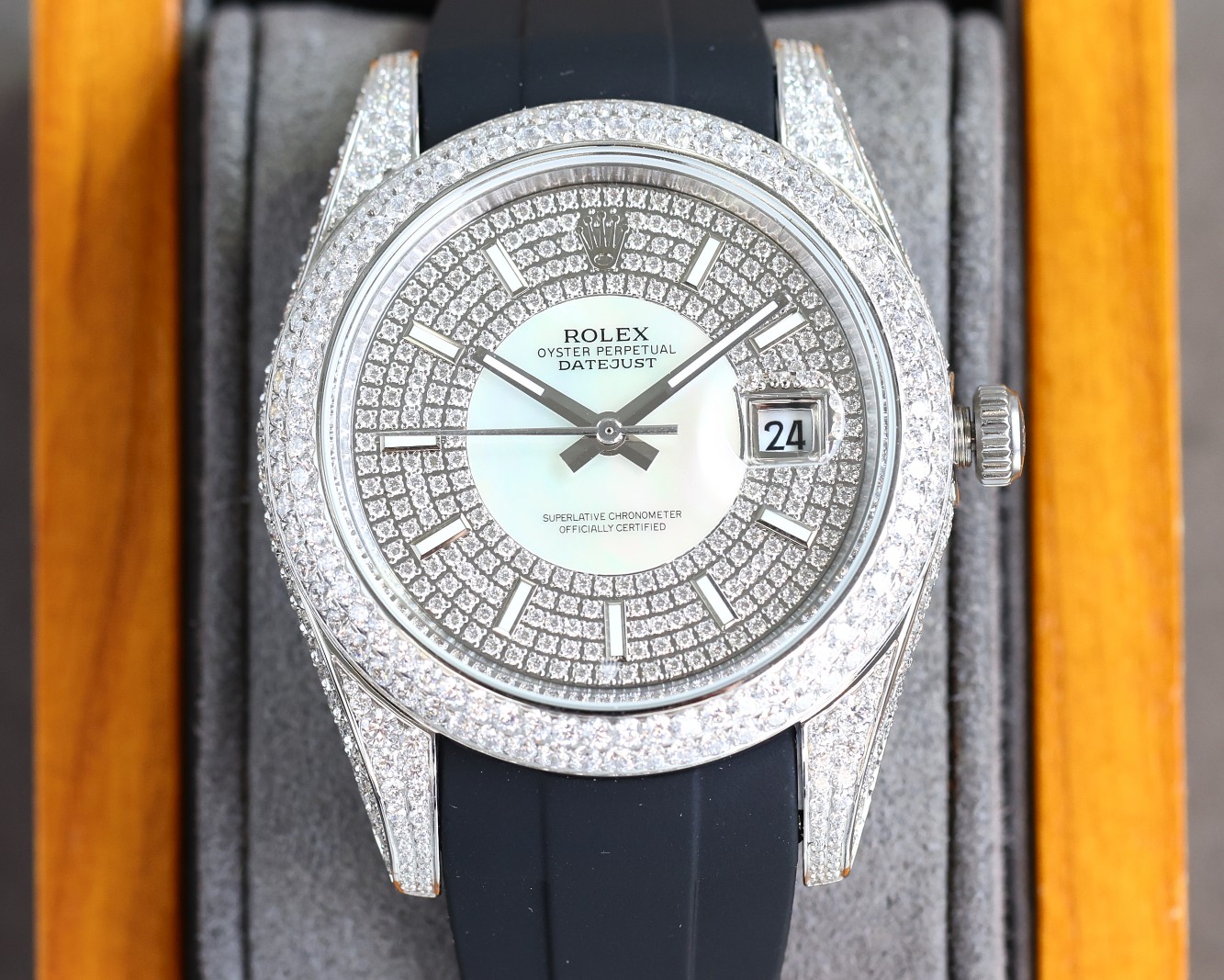 Datejust Diamond-Set 41 mm Watch – IW-3217 - Image 4