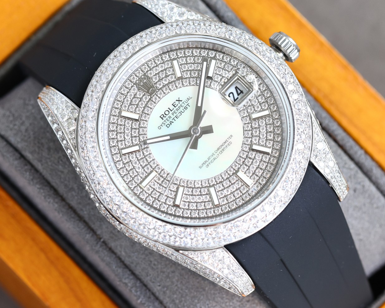 Datejust Diamond-Set 41 mm Watch – IW-3217 - Image 5