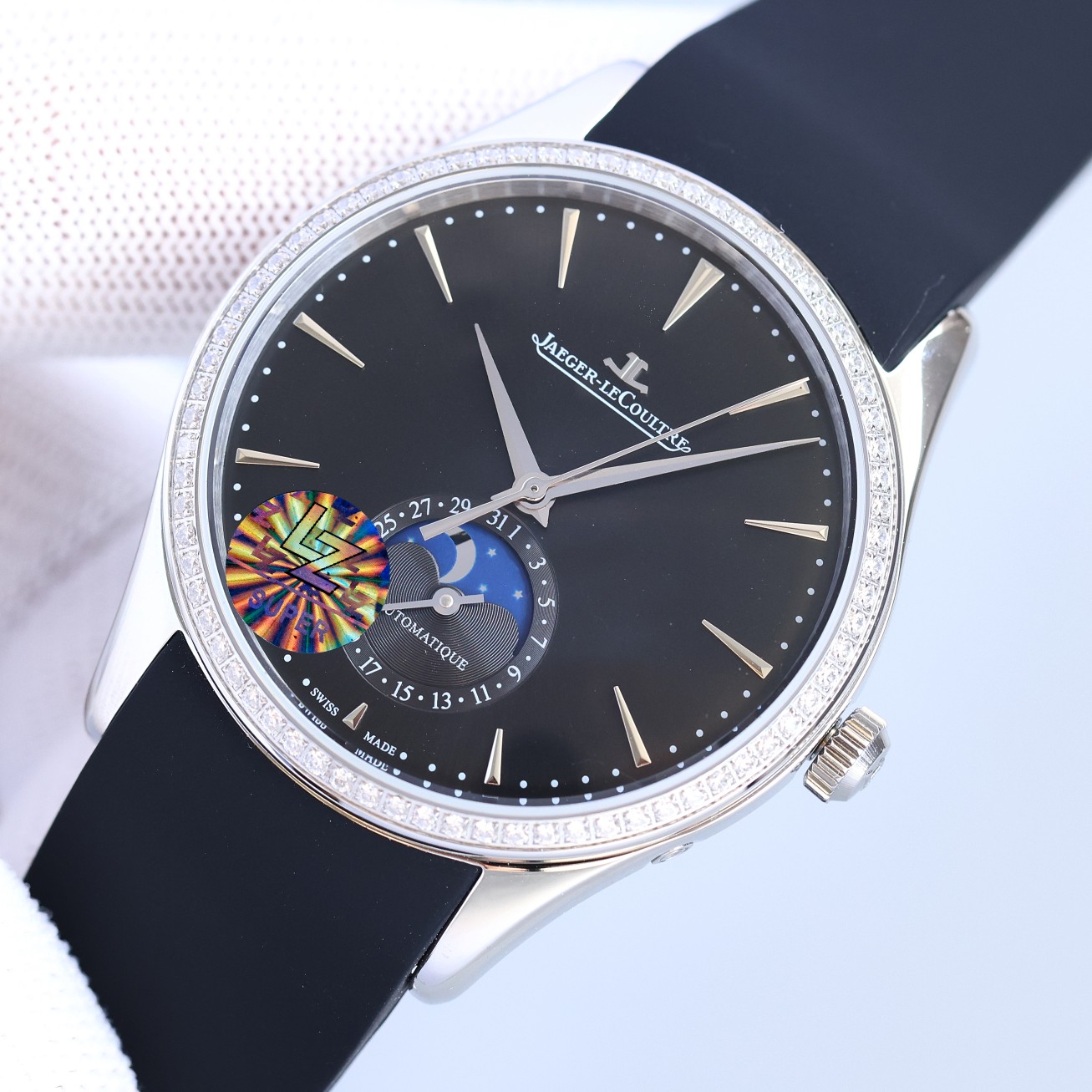 Jaeger-LeCoultre Master Control Moonphase 39 mm Watch – IW-0535 - Image 4