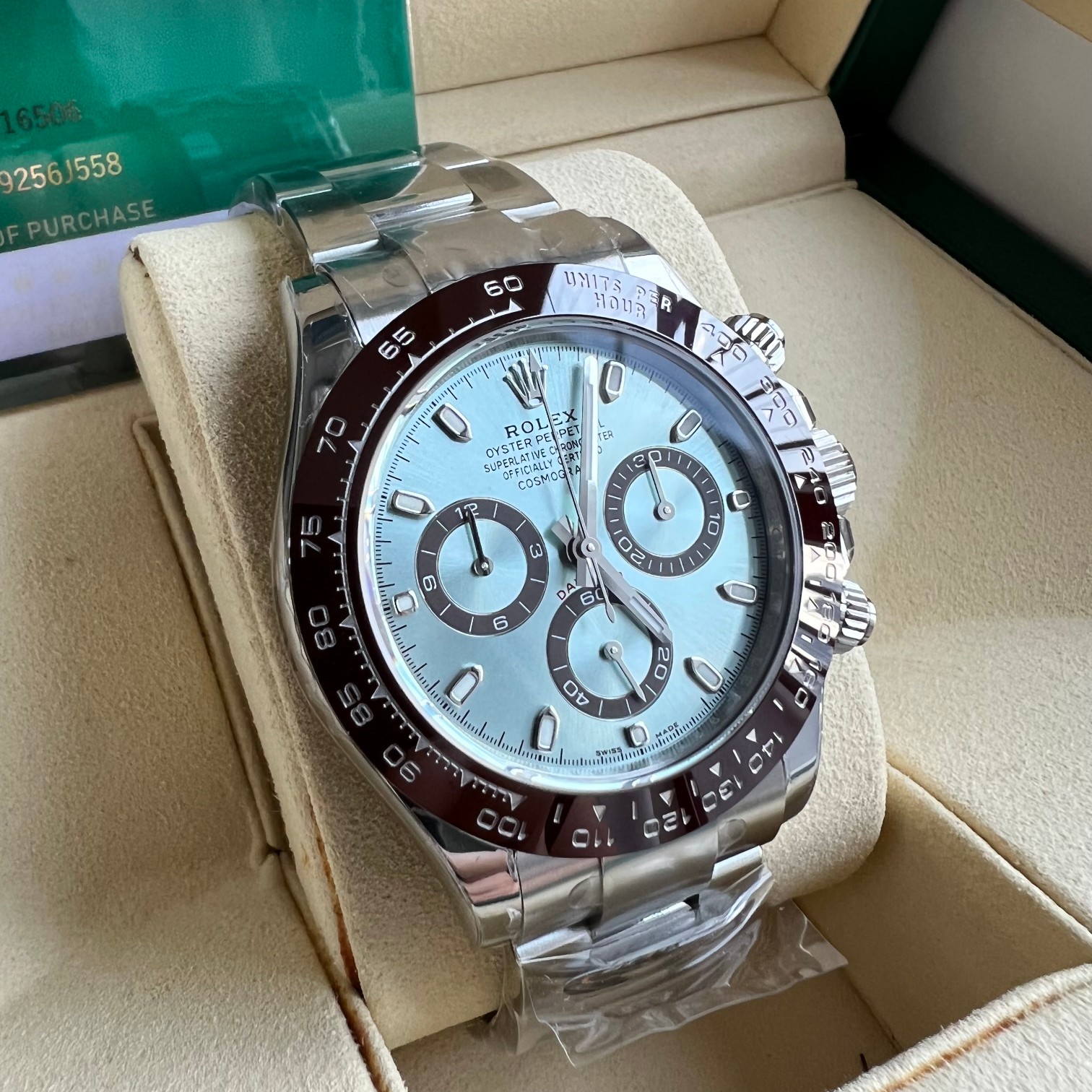Daytona Ice Blue Chronograph 40 mm Watch – IW-2903 - Image 3