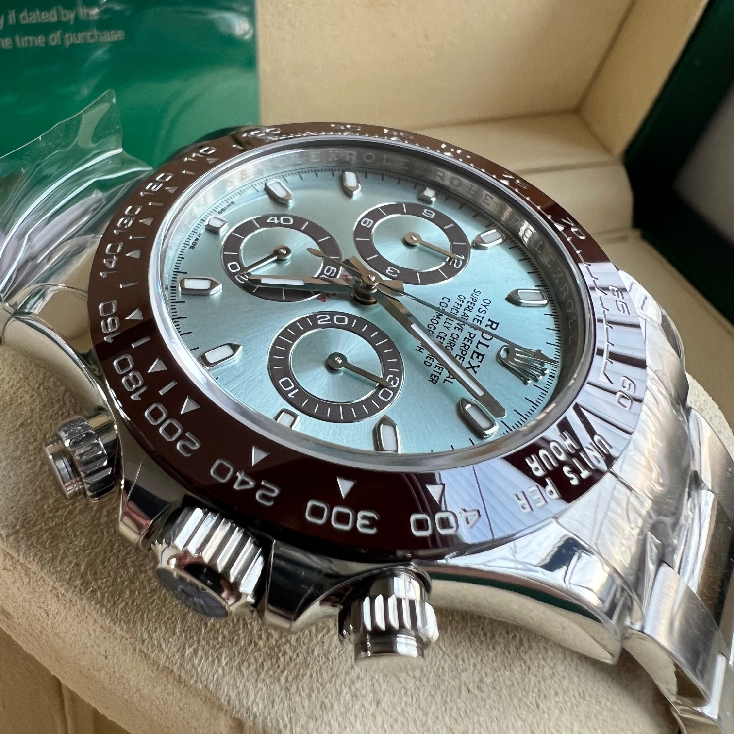 Daytona Ice Blue Chronograph 40 mm Watch – IW-2903 - Image 5