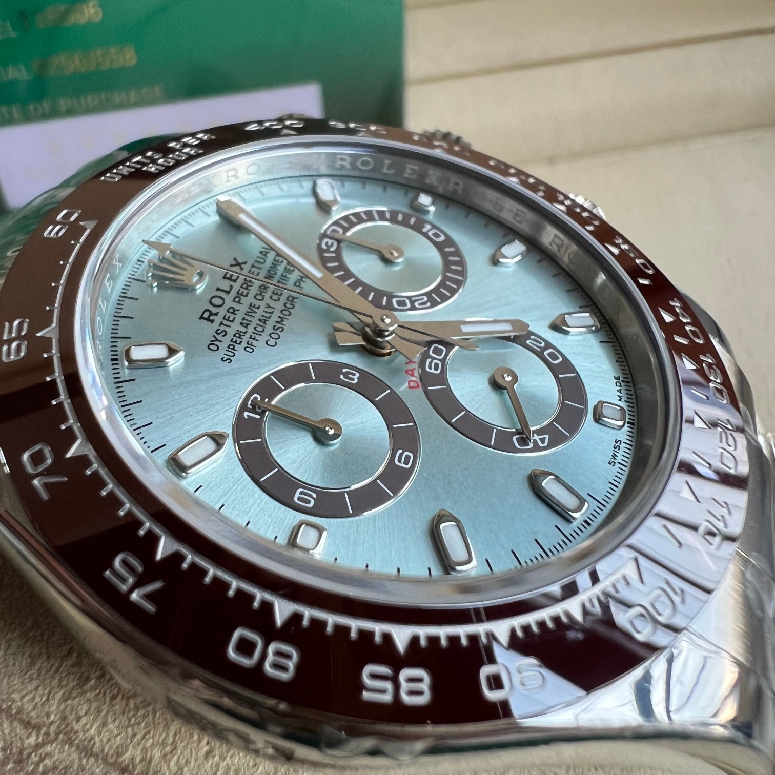 Daytona Ice Blue Chronograph 40 mm Watch – IW-2903 - Image 6