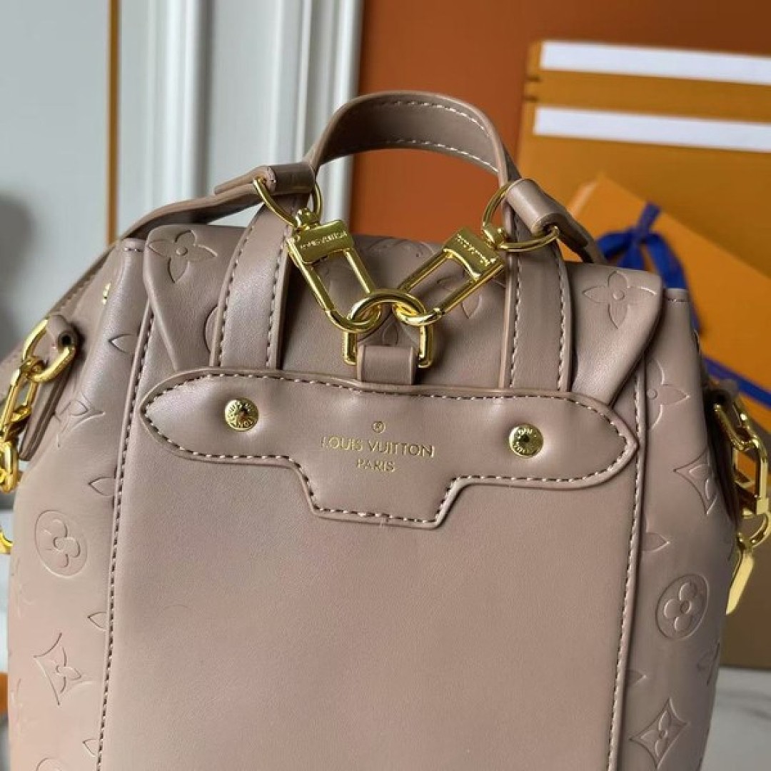Louis Vuitton Coussin-Style Backpack — Taupe - Image 6