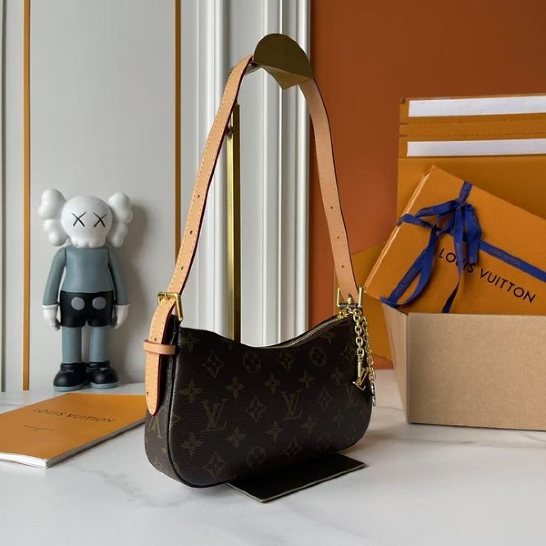 Louis Vuitton Monogram Shoulder Bag — Brown - Image 2