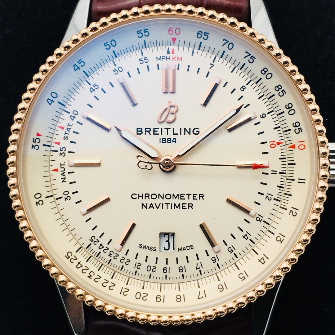 Breitling Classic Chronograph 41 mm Watch – IW-0653 - Image 4