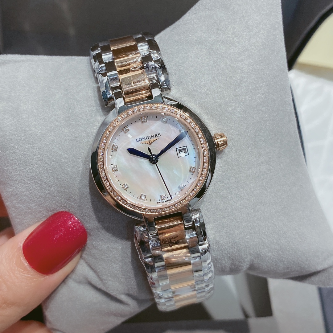 Longines Classic Mother-of-Pearl Dial 30 mm Watch – IW-0832 - Image 3