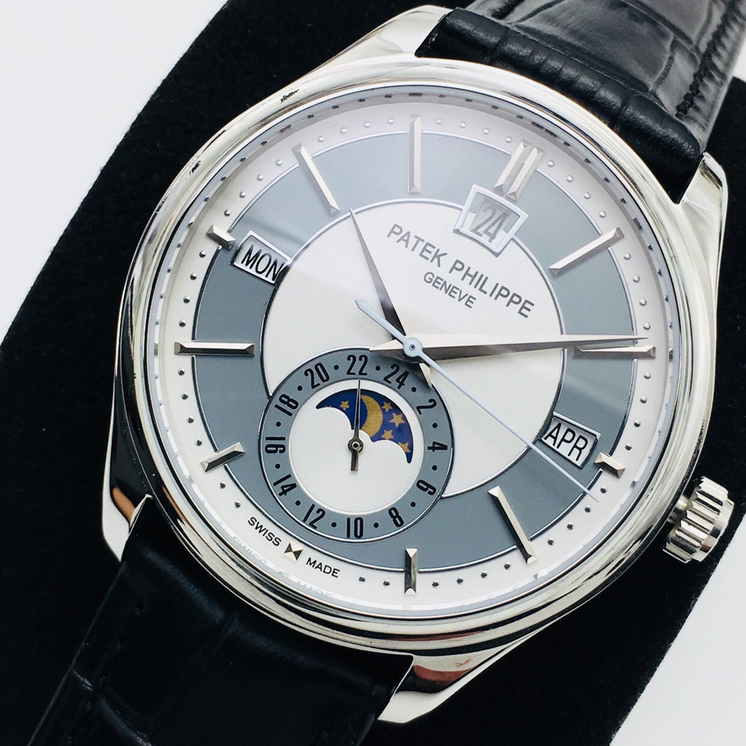 Patek Philippe Classic Moonphase 41 mm Watch – IW-2672 - Image 3