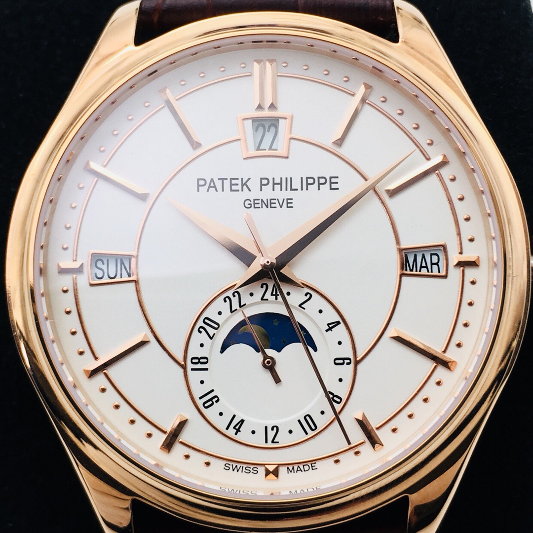 Patek Philippe Classic Moonphase 41 mm Watch – IW-2673 - Image 4