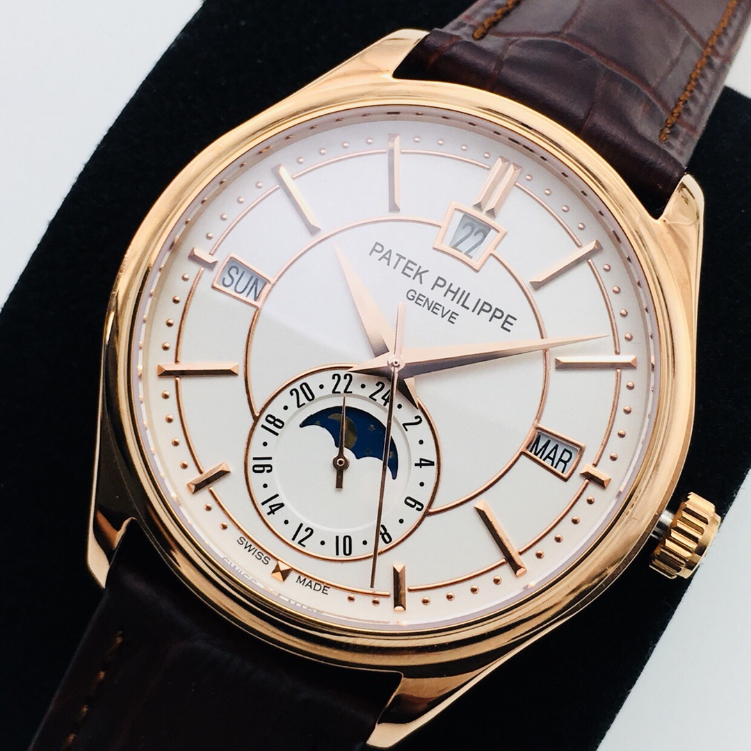 Patek Philippe Classic Moonphase 41 mm Watch – IW-2673 - Image 3