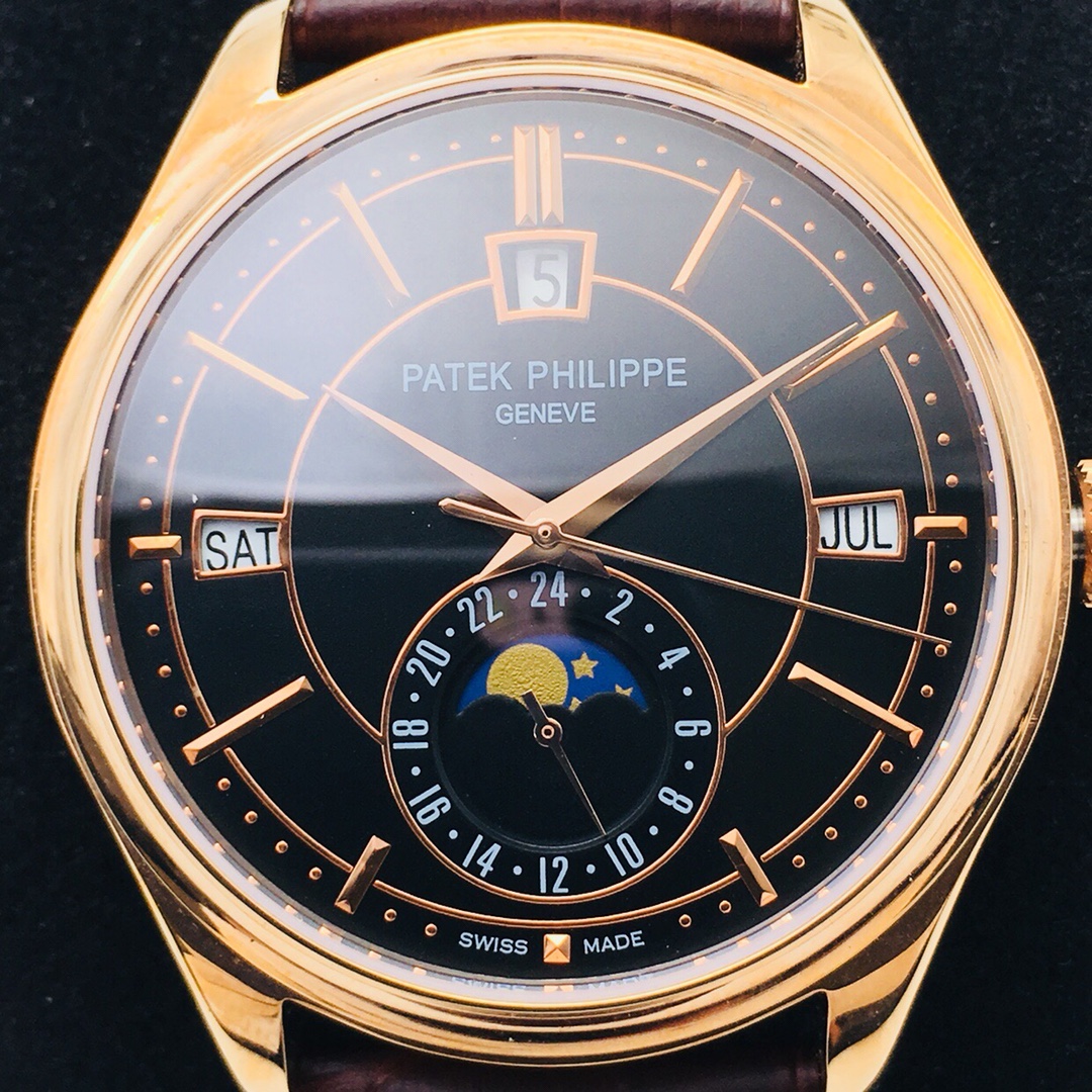Patek Philippe Classic Moonphase 41 mm Watch – IW-2674 - Image 4