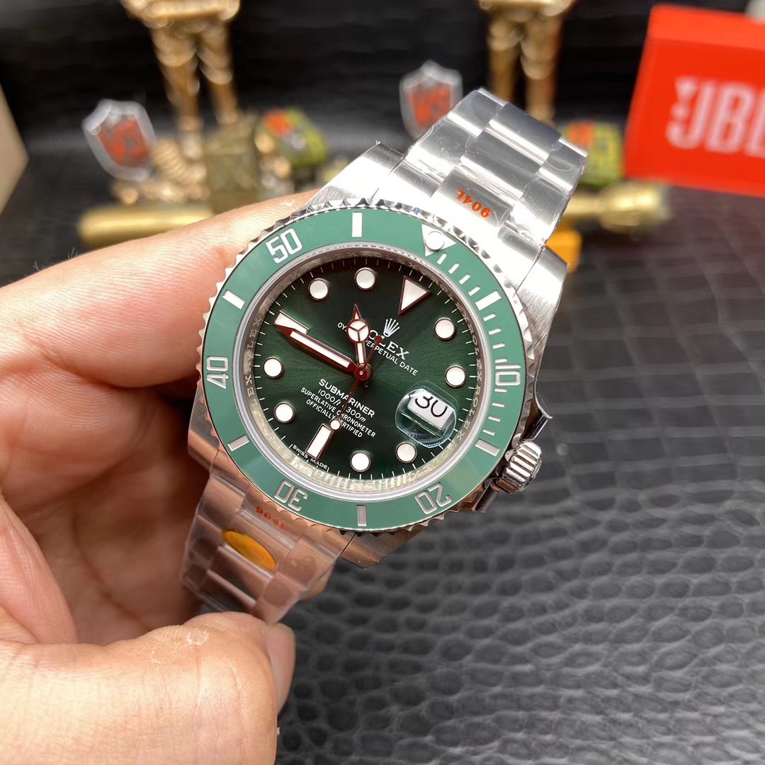 Rolex Green Submariner Watch – IW-0213 - Image 7