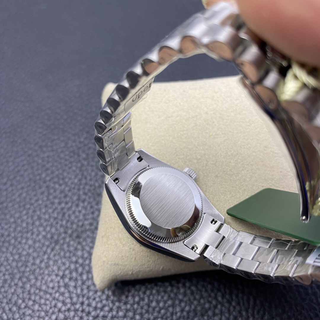 Rolex Datejust Black Dial Diamond-Set 28 mm Watch – IW-0203 - Image 7