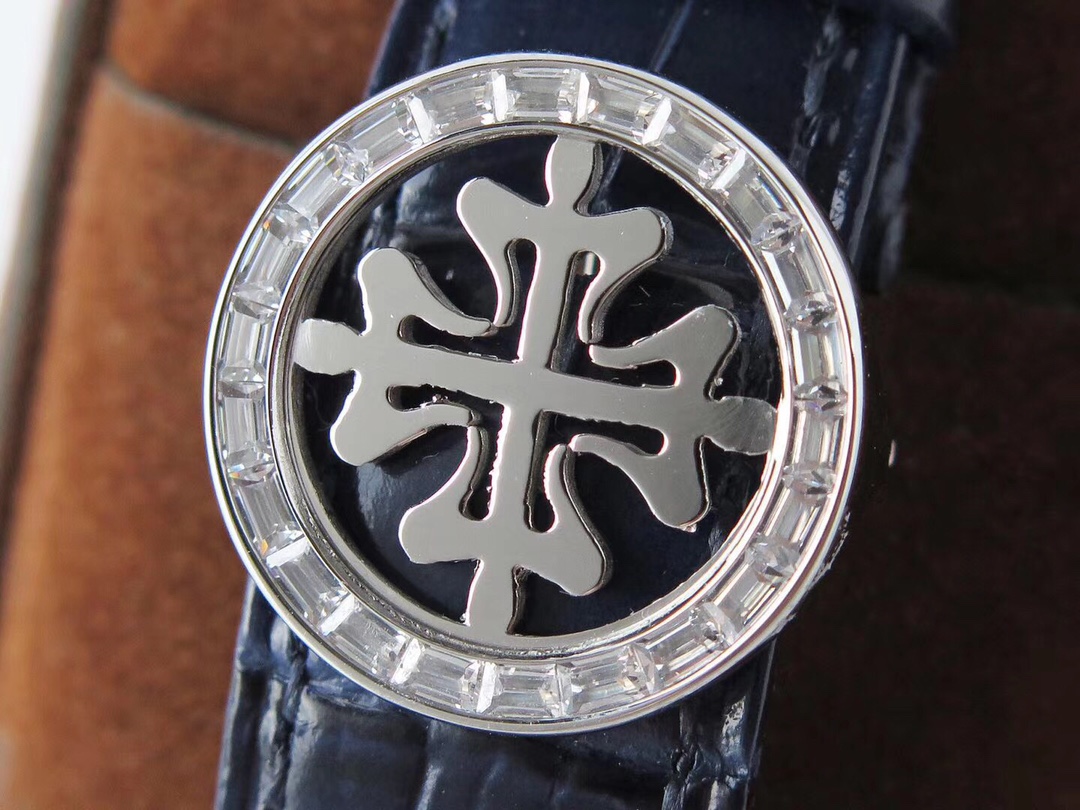 Patek Philippe Classic Blue Dial Moonphase 38 mm Watch – IW-2478 - Image 9