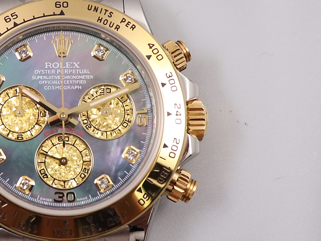 Daytona Mother-of-Pearl Dial Chronograph Watch – IW-3100 - Image 4