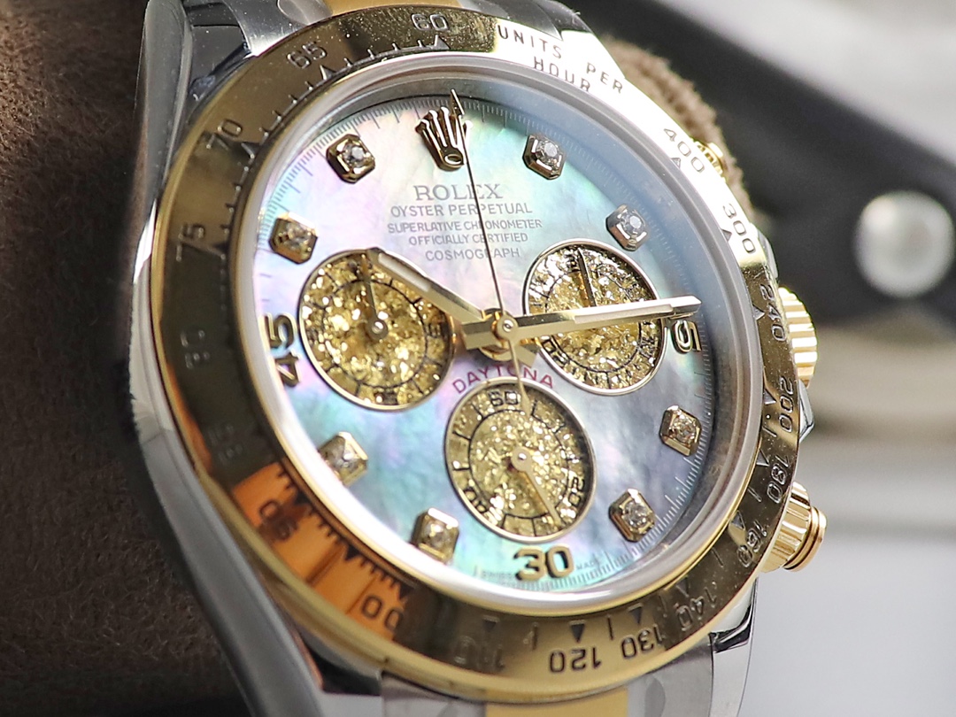 Daytona Mother-of-Pearl Dial Chronograph Watch – IW-3100 - Image 3