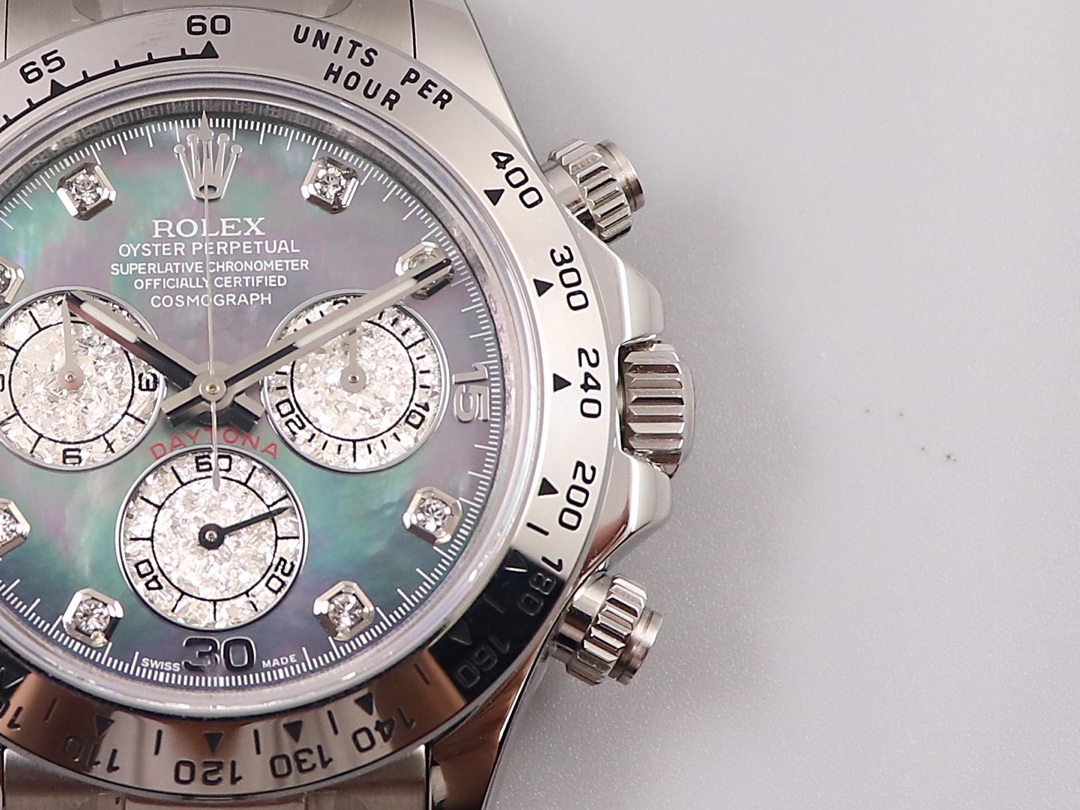 Daytona Mother-of-Pearl Dial Chronograph Watch – IW-3101 - Image 4