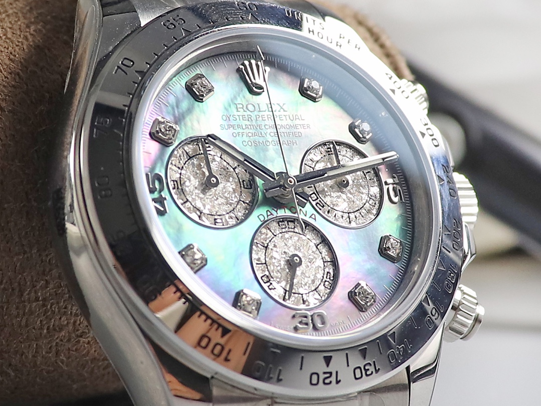 Daytona Mother-of-Pearl Dial Chronograph Watch – IW-3101 - Image 3