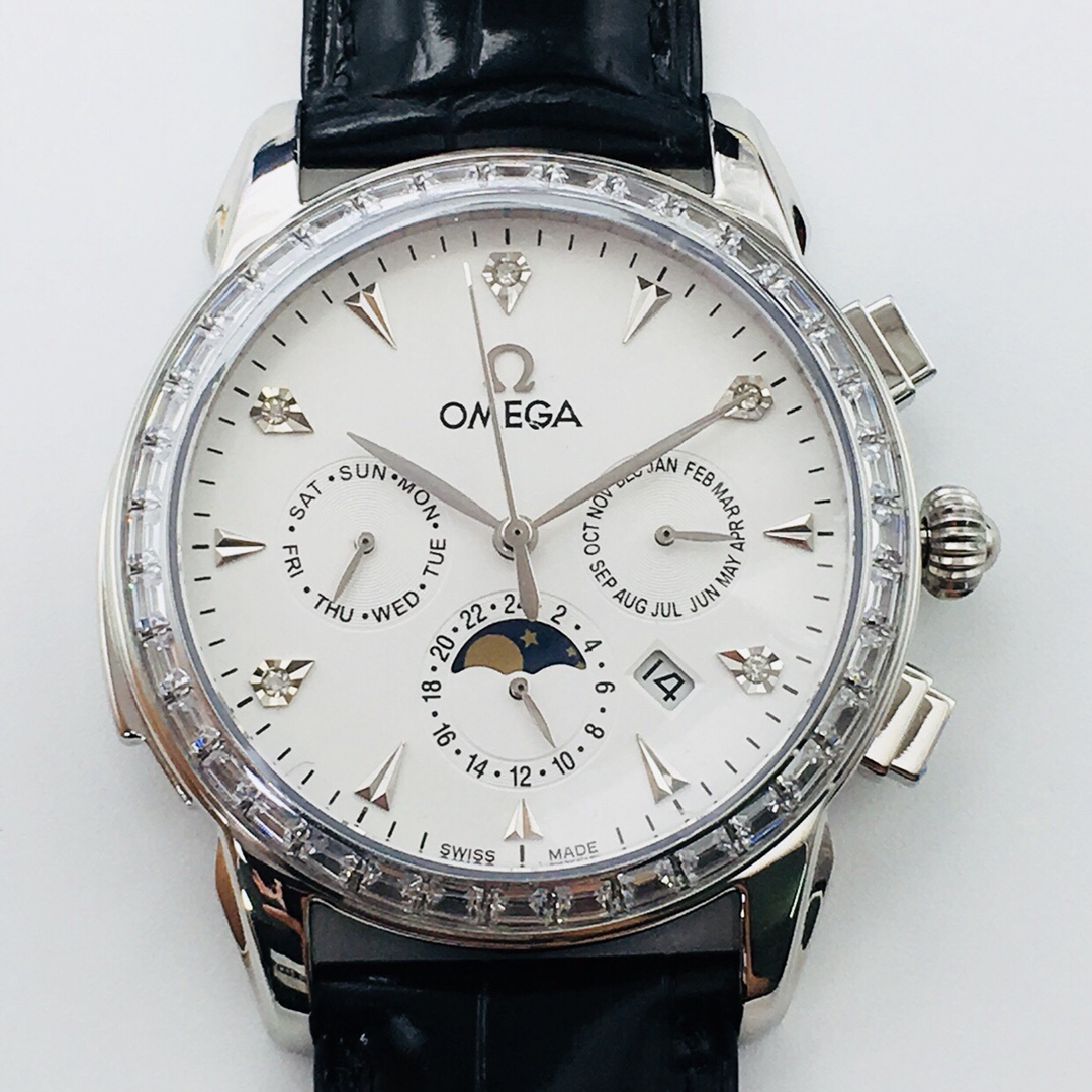 Omega Classic Moonphase 41 mm Watch – IW-1508 - Image 4