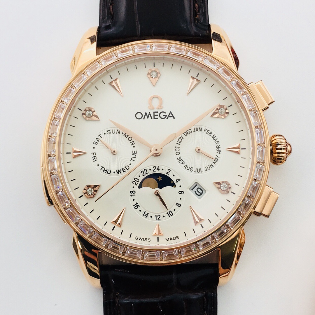 Omega Classic Moonphase 41 mm Watch – IW-1509 - Image 4