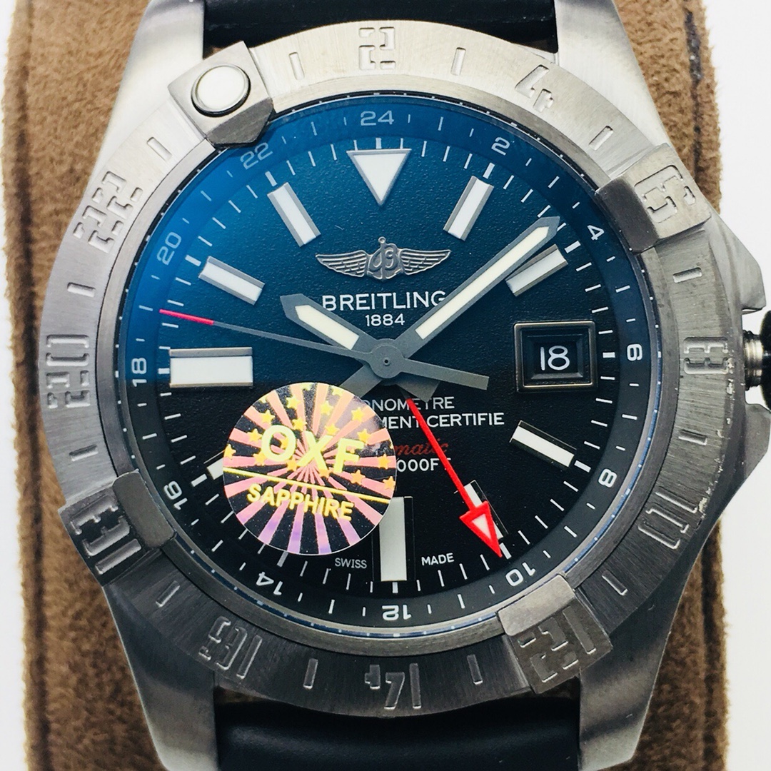 Breitling Classic GMT 43 mm Watch – IW-0672 - Image 4