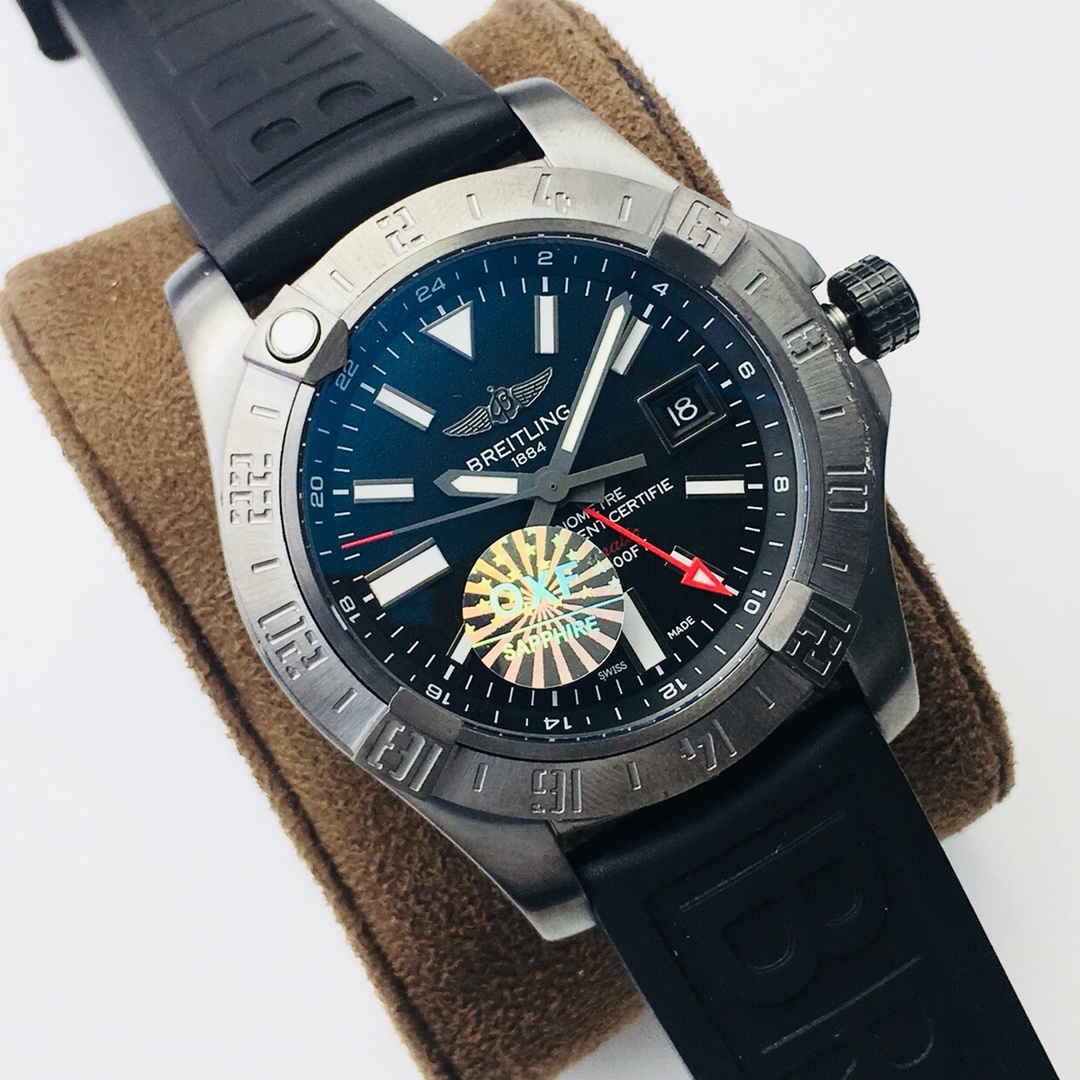 Breitling Classic GMT 43 mm Watch – IW-0672 - Image 2