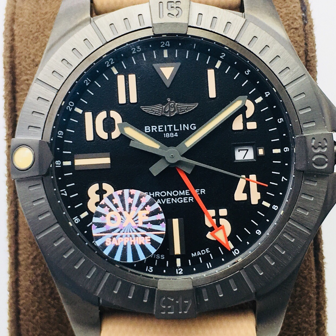 Breitling Classic Chronograph 45 mm Watch – IW-2209 - Image 4