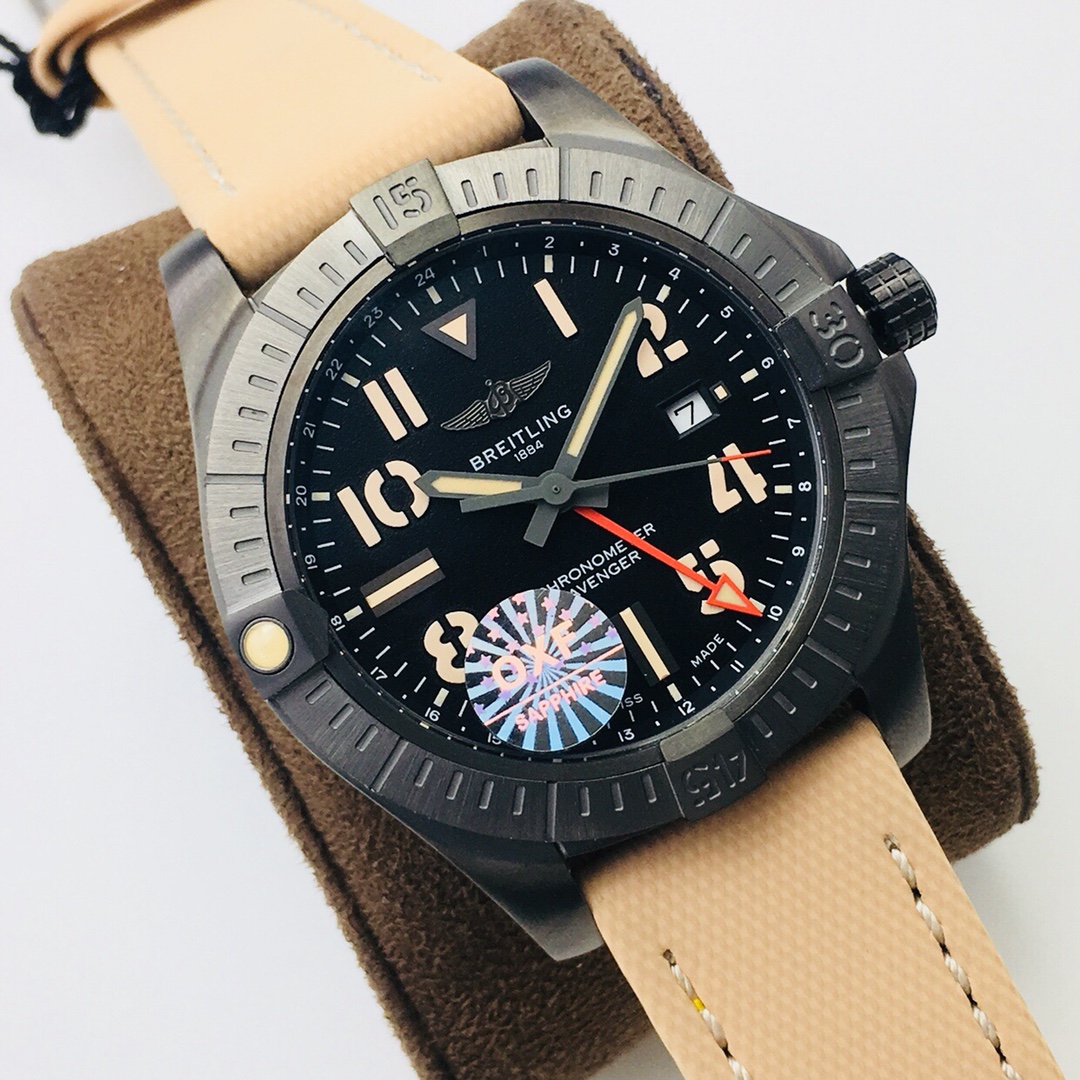 Breitling Classic Chronograph 45 mm Watch – IW-2209 - Image 2