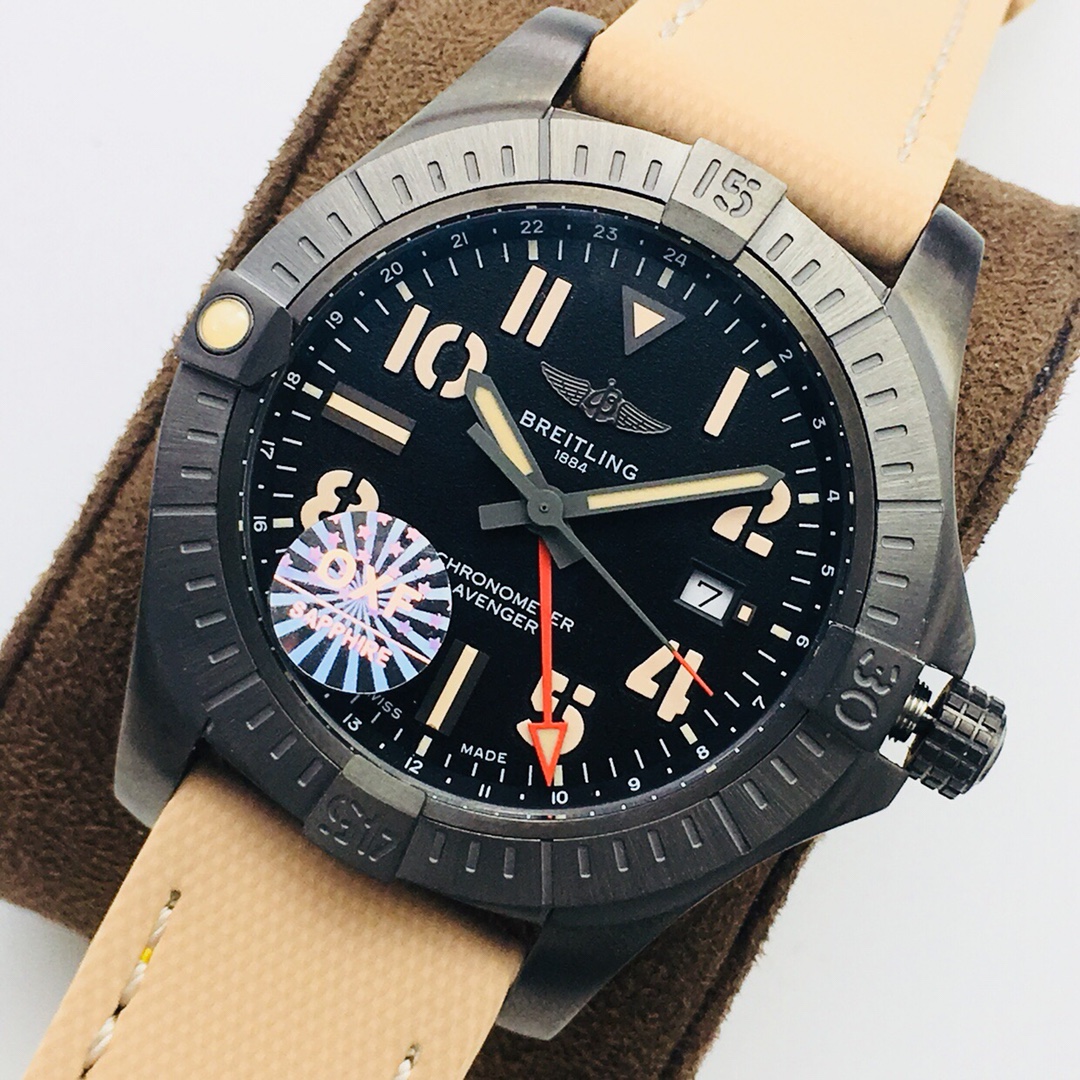 Breitling Classic Chronograph 45 mm Watch – IW-2209 - Image 3