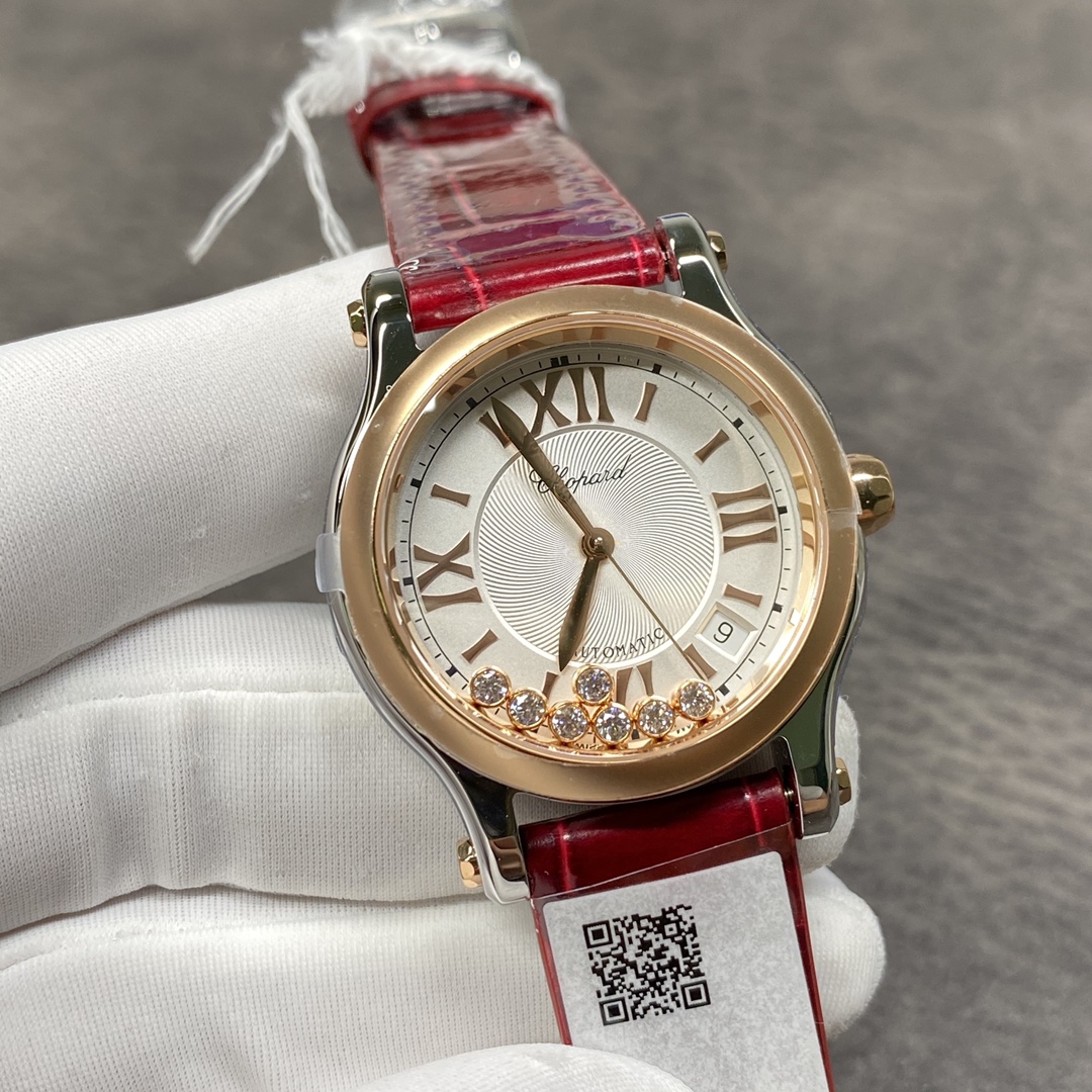 Chopard Classic Diamond-Set 36 mm Watch – IW-2186 - Image 3