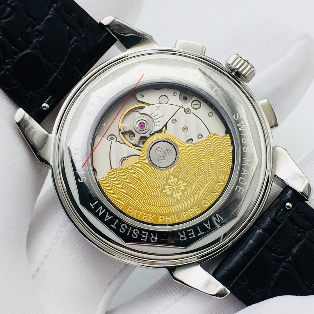 Patek Philippe Classic Chronograph 42 mm Watch – IW-2638 - Image 7